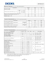 DMT6005LSS-13 Datasheet Pagina 2