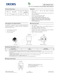 DMTH4004SCTBQ-13數據表 封面