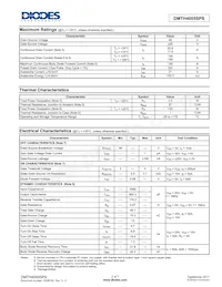 DMTH4005SPS-13 Datasheet Page 2