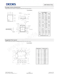 DMTH6005LPSQ-13 Datasheet Pagina 6