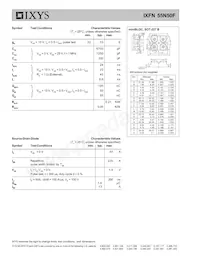 IXFN55N50F數據表 頁面 2