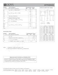 IXTF02N450數據表 頁面 2