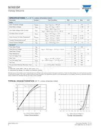 SI7431DP-T1-GE3 Datasheet Pagina 2