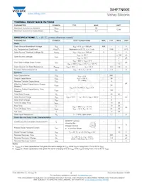 SIHF7N60E-E3 Datenblatt Seite 2