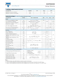 SIHP8N50D-E3 Datenblatt Seite 2