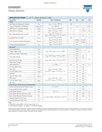 SIR846DP-T1-GE3 Datasheet Pagina 2