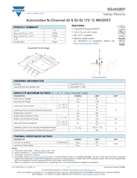 SQJ422EP-T1_GE3 Datasheet Copertura