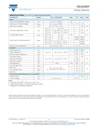 SQJ422EP-T1_GE3 Datasheet Pagina 2