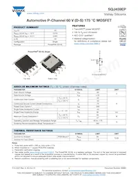 SQJ459EP-T1_GE3 Datasheet Copertura