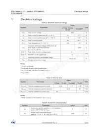 STB13N80K5 Datasheet Page 3