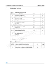 STB200NF03T4 Datasheet Page 3