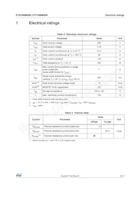 STB34NM60N數據表 頁面 3