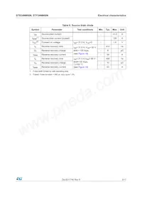 STB34NM60N數據表 頁面 5