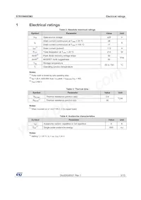 STB35N60DM2 Datasheet Page 3