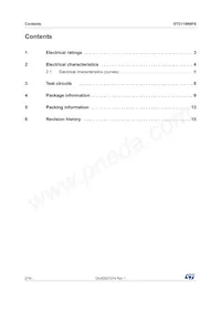 STD110N8F6 Datasheet Pagina 2