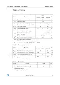 STD11NM50N數據表 頁面 3