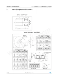 STD11NM50N Datenblatt Seite 14