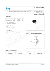 STD35NF06LT4數據表 封面