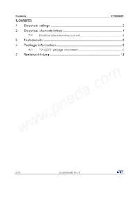 STF8N90K5 Datasheet Pagina 2