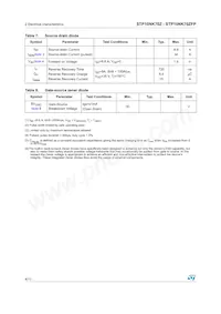 STP10NK70Z數據表 頁面 4