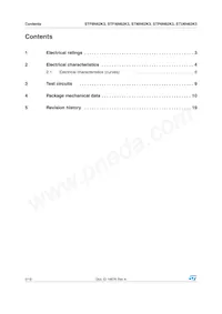 STP6N62K3 Datasheet Pagina 2