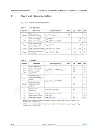 STP6N62K3 Datasheet Pagina 4