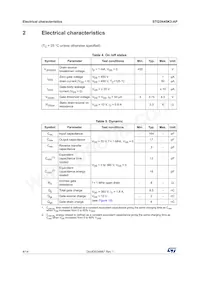 STQ3N45K3-AP數據表 頁面 4