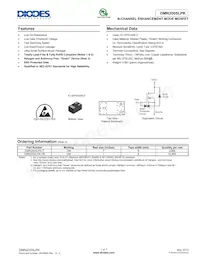 DMN2005LPK-7 Datasheet Cover