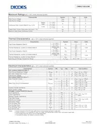 DMN2100UDM-7 Datenblatt Seite 2