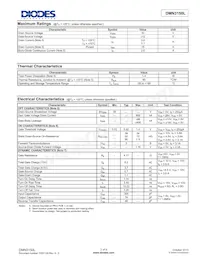DMN3150L-7 Datasheet Pagina 2