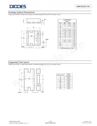 DMP3028LFDE-13 Datasheet Pagina 5