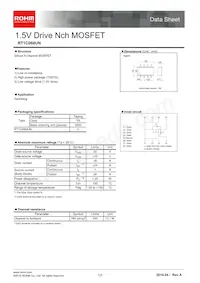 RT1C060UNTR Datasheet Copertura