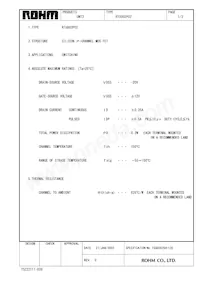 RTU002P02T106 Datasheet Copertura