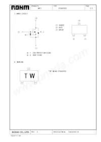 RTU002P02T106 Datasheet Pagina 3