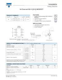 SI3458BDV-T1-GE3 Datasheet Copertura