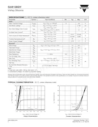 SI4410BDY-T1-GE3 Datasheet Pagina 2