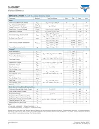 SI4666DY-T1-GE3 Datasheet Pagina 2