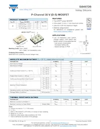 SI8497DB-T2-E1 Datasheet Copertura