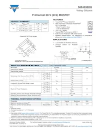 SIB433EDK-T1-GE3數據表 封面