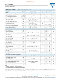 SISA10DN-T1-GE3 Datasheet Pagina 2