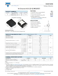 SISA72DN-T1-GE3 Datenblatt Cover