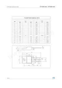 STF8NK100Z Datasheet Pagina 10