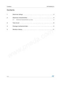 STP190N55LF3 Datasheet Pagina 2