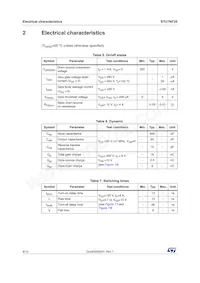 STU7NF25 Datasheet Pagina 4