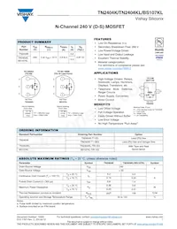 TN2404K-T1-GE3 Datenblatt Cover