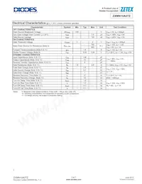 ZXMN10A07ZTA Datasheet Pagina 3