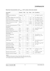 ZXMN6A25KTC Datasheet Pagina 4