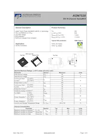 AON7528 Datasheet Copertura