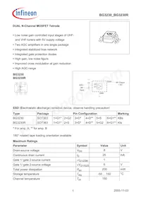 BG 3230 E6327 Datenblatt Cover