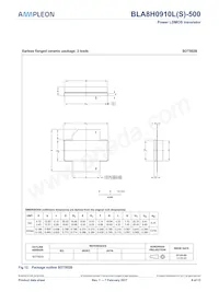 BLA8H0910L-500U Datasheet Pagina 9